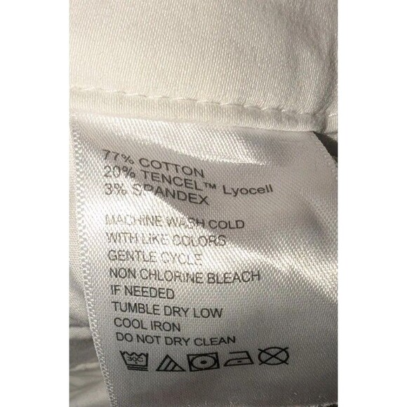 Tommy Bahama Boracay White Stretch Shorts 5.5” Inseam Women's Size 10 - Picture 6 of 6